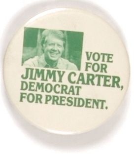Carter Democrat for President