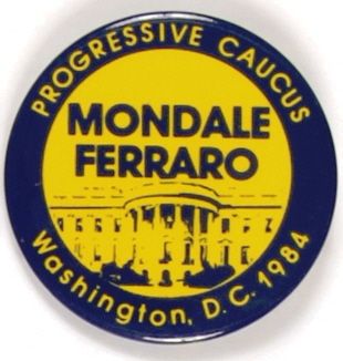 Rare Mondale-Ferraro Progressive