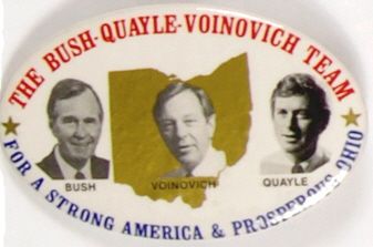 Bush, Voinovich Ohio Coattail