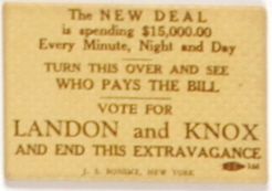 Landon Anti New Deal Mirror