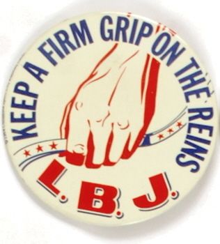 LBJ Firm Grip on the Reins