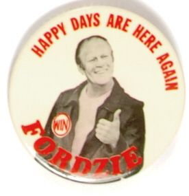 Fordzie Happy Days are Here Again