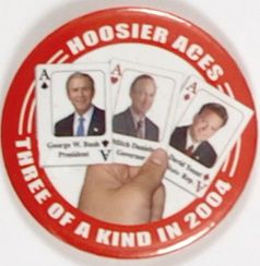 GW Bush Indiana Coattail