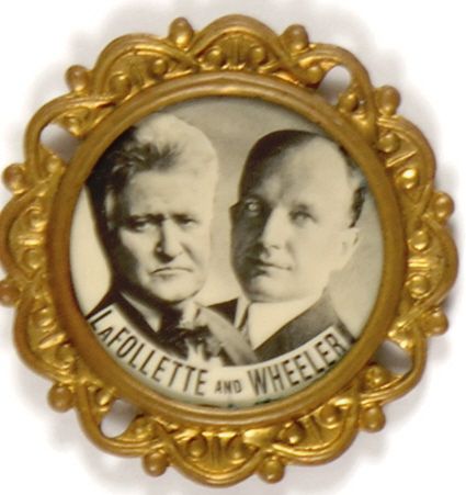 LaFollette-Wheeler Rare Jugate