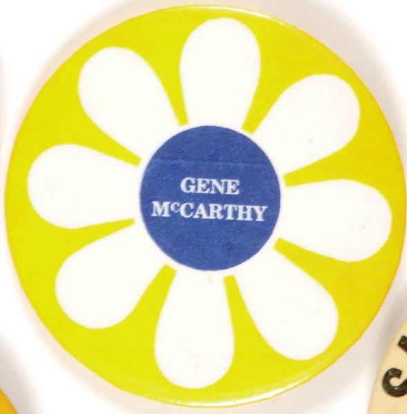 Gene McCarthy Daisy, Movie Pin