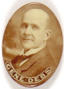 Gene Debs Sepia Oval