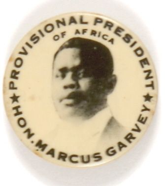 Marcus Garvey, Provisional President of Africa