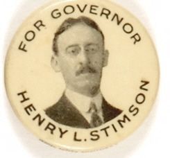 Stimson for Governor, New York
