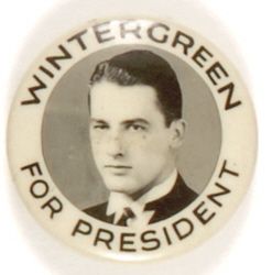 Wintergreen for President Movie Pin