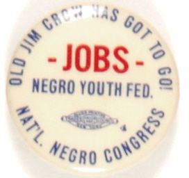 Anti Jim Crow Pin