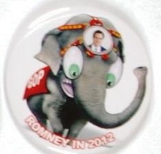 Romney GOP Elephant 2012