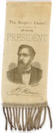 Blaine 1884 Ribbon