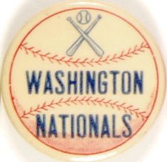 Washington Nationals Baseball Pin
