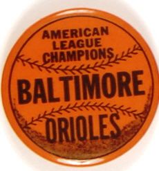 Baltimore Orioles AL Champs