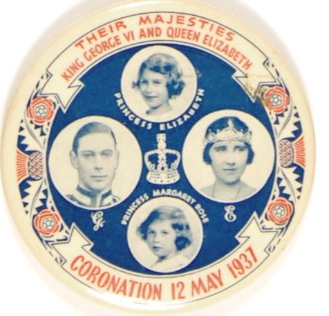 King George VI Coronation Mirror