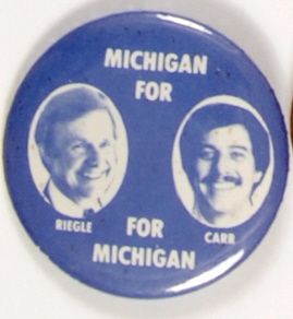 Riegle, Carr, Michigan