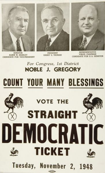 Truman Kentucky Coattail Poster