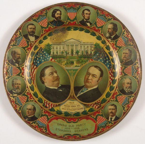 Taft-Sherman Presidents Tray