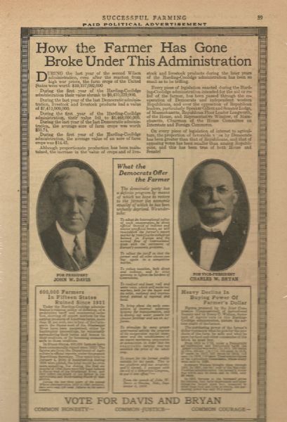 Davis-Bryan Successful Farming Ad