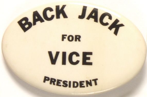 Back Jack for Vice President