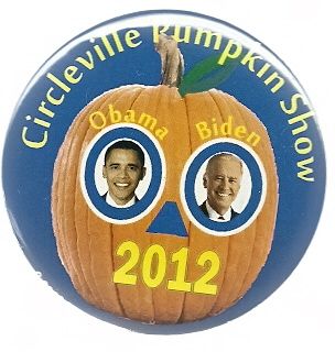Obama Blue Circleville Pumpkin Show 