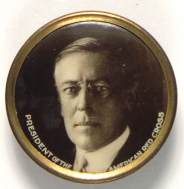 Woodrow Wilson Framed Celluloid