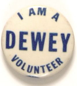 I am a Dewey Volunteer