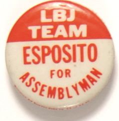 LBJ, Esposito New York Coattail