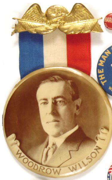 Impressive Woodrow Wilson Badge