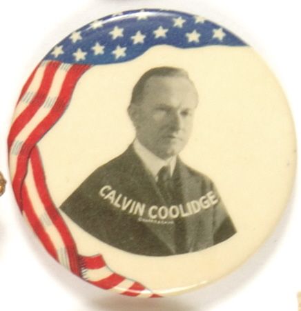 Calvin Coolidge Stars and Stripes