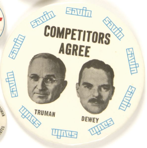 Truman, Dewey Competitors Agree