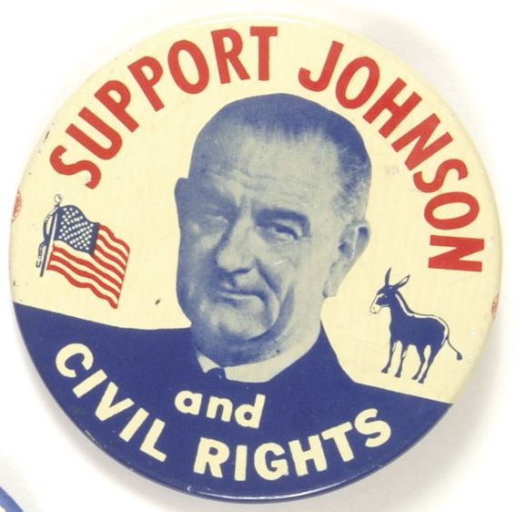 Support Johnson and Civil Rights