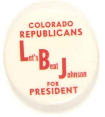Colorado Republicans, Let’s Beat Johnson