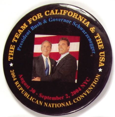 Bush and Arnold, Team for California
