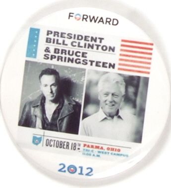 Obama, Clinton, Springsteen