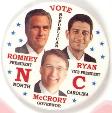 Romney N.C. Coattail