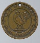 Hancock Brass Token
