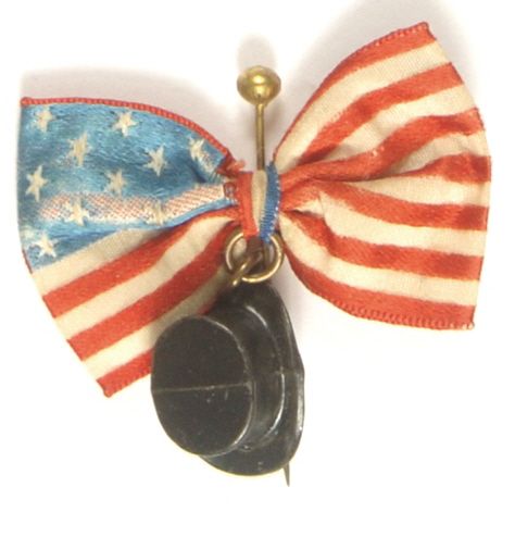 Benjamin Harrison Flag and Hat