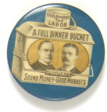 McKinley-TR Blue Dinner Bucket