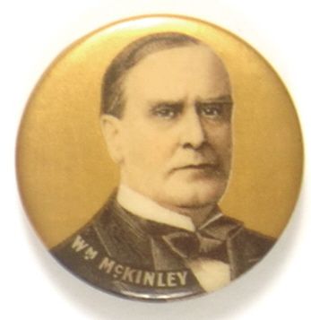McKinley Gold Celluloid