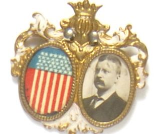 Roosevelt Framed Celluloid