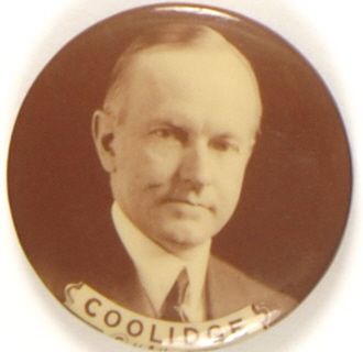Calvin Coolidge Scarce Celluloid