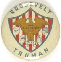 Rare 1944 Roosevelt-Truman
