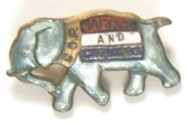 Harding Enamel Elephant