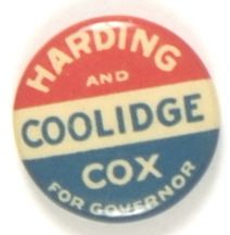 Harding Massachusetts Coattail