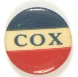 Unusual James Cox Celluloid