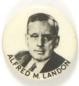 Alfred Landon Picture Pin