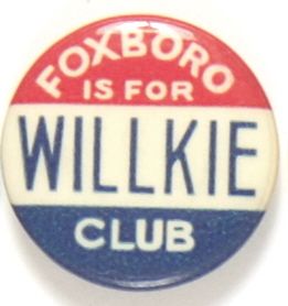 Foxboro Willkie Club