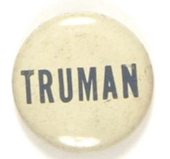 Truman Blue and White Litho