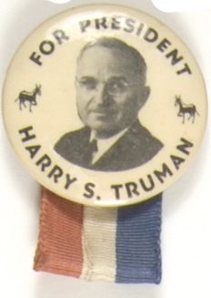 Truman Pin with Ribbon